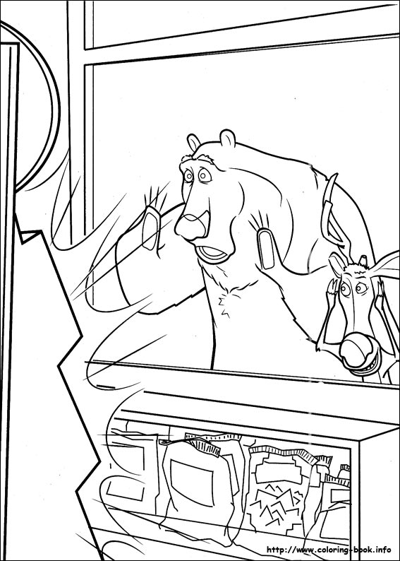 Open Season coloring picture